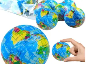 Palla Antistress Globo Terra per Schiacciare 6cm