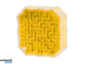 Logic Game Maze with a Yellow Ball