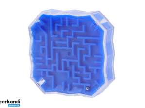Logical Game Maze With Blue Marble