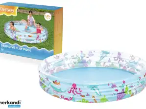 Piscine Gonflable Monde Marin 183 x 33 cm Bestway 51005