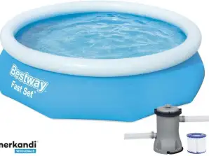 Extension Piscine de jardin 305 x 76 cm Bestway Set 57270