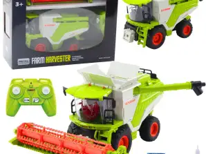 Mähdrescher Mit Getreideheader 2in1 Fernbedienung RC Mit Raucheffekt 2.4G