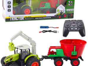 Tractor met Zaai-apparaat en Roterende Greep, Afstandsbediening 2.4G