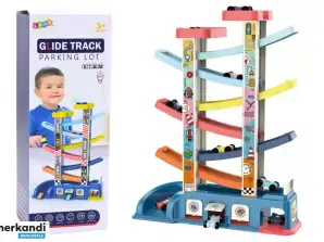 Pista Scivolo per Auto Colorate 6 Macchinine