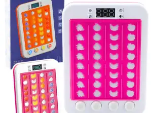 Elektronisches Rhythmusspiel Früchte Licht Geräusche Rosa