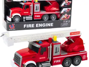Feuerwehrauto mit Ausleger Wasserlichter klingt rot 1:14
