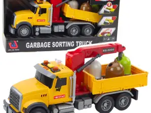 Mülltrennung LKW Mülleimer Lichter Sounds
