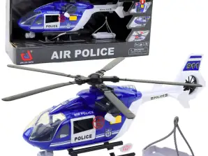 Polizeihubschrauber Haken Trage Lichter Geräusche 1:14
