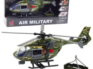 Military Helicopter Hook Stretcher Lights Sounds 1:12