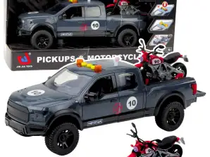 NEL 21492 Pickup mit Motorlicht klingt grau 1:12