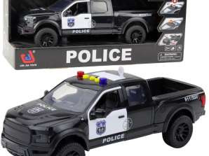 Offroad-Polizeiauto-Lichter klingen schwarz 1:12
