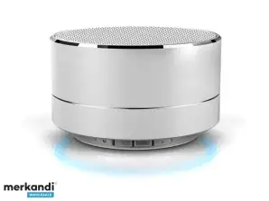 Reekin Marlin Bluetooth Lautsprecher mit Freisprech Silber