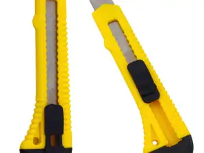 Segment Knife for Paper Cardboard Yellow 20mm