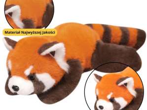 Plüss plüss Panda kabala piros súlyozott mancsok 30cm