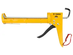 Silikontube-Presse. Rassel