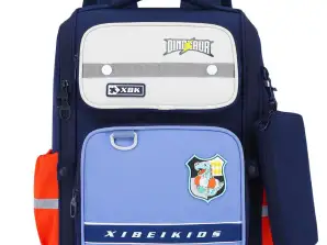 Dinosaurier Schulrucksack Brustgurt marineblau 22L
