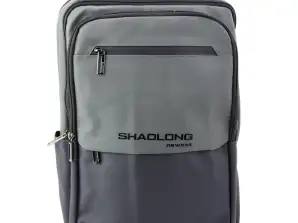 USB City Business Rugzak Laptop Pocket Zwart/Grijs 16L