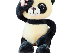 Plüss plüss panda kabala mágnesekkel 23cm