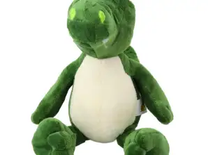 NEL 22158 Kuscheliges Plüsch-Maskottchen Krokodilgrün 25cm
