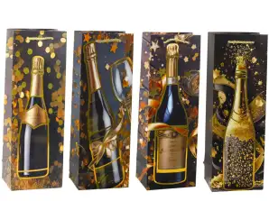 Geschenktüte für Flasche Wein