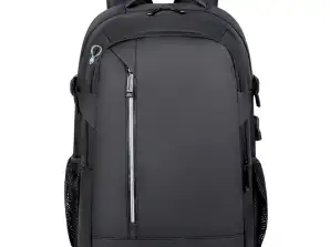 City Rucksack USB Laptoptasche Reflektoren 16L 45cm