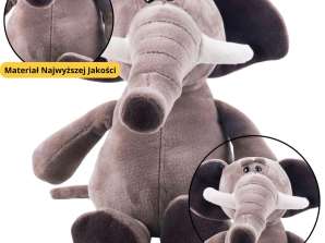 Small Plush Mascot Cuddly Elephant Suction Cup 16cm