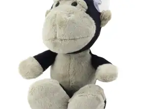 Kleines Plüsch-Maskottchen Kuschelaffe Saugnapf 16cm