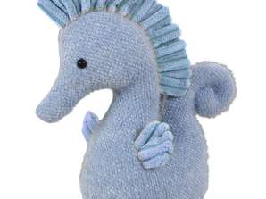 Cuddly toy mascot Waterhorse blue 25cm