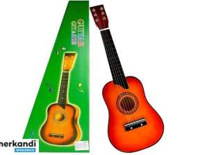 Klassisk tregitar med pickup rød 60 cm