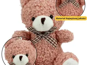 Orsacchiotto peluche portachiavi ciondolo decorazione rosa 8cm
