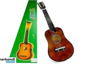 Klassische Holzgitarre mit Tonabnehmer Hellbraun