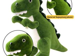 Bújós dinoszaurusz plüss kabala zöld 27cm