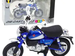 Motorsykkel Retro K Klassisk Metall Blå 1:12