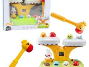 Gioco arcade Whack A Mole per il bambino 20 melodie 7 livelli di velocità