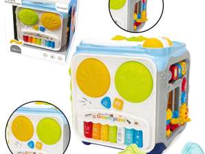 Cubo Educativo Multifunzionale per Bambini Piccoli Luci Suoni