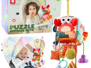 Cube sensoriel lit bébé pendentif animaux marins