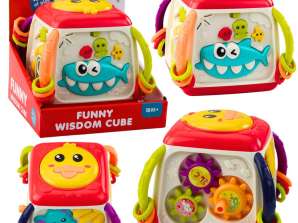 Cubo educativo interattivo per anatra bambino colorato