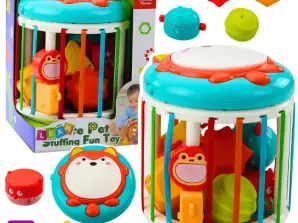 Roller Sensory Cube Interactive Drum Fox Lights klingt bunt