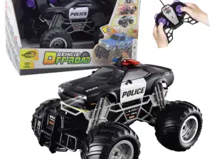 Police Off-Road Vehicle Remote Controlled RC 1:16 Lights Smoke