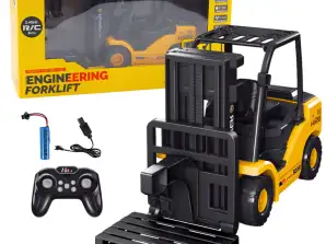 Afstandsbedienbare Heftruck RC 2.4G Geel