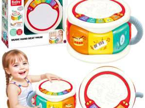 Grande Tamburo Educativo Interattivo Per Bambini Piccoli Colorato