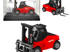 Model de Colecție Metalic pentru Stivuitor Huina Roșu 1:80