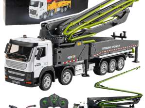 RC Beton Pumpa Pomogruszka Huina Szürke 1:18