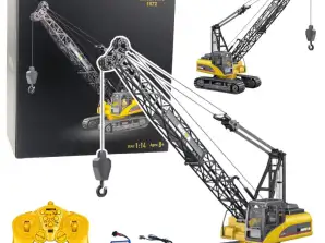 Ερπυστριοφόρος γερανός RC τηλεχειριστήριο RC φώτα Huina Sound 1:14