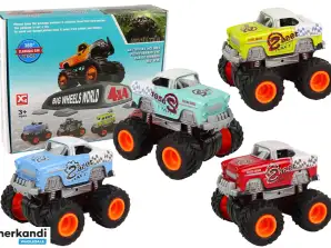 Αυτοκίνητο 4x4 Classic μοντέλο σε μεγάλους τροχούς 4 χρωμάτων