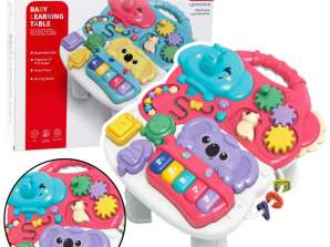 Educatieve Tafel Interactieve Muzikale Sensorische Roze