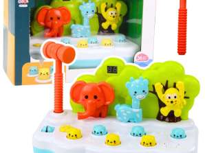 Whack A Mole Animal Arcade Game Counter Hammer Colorful