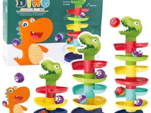 Ball Slide Tower Ball Head Sorter Dinosaur Green