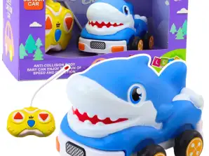 RC fjernkontroll bil for småbarn Blue Shark