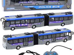 Polizeibus Gelenk RC Leuchten Grau 1:32